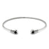 Geometric Bezel Black Diamond Bracelet - Josie No. 9 image 1