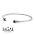 Geometric Bezel Black Diamond Bracelet - Josie No. 9 image 3