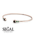 Geometric Bezel Black Diamond Bracelet - Josie No. 23 image 3