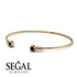 Geometric Bezel Black Diamond Bracelet - Josie No. 7 image 3