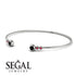 Geometric Bezel Black Diamond Bracelet - Josie No. 54 image 3