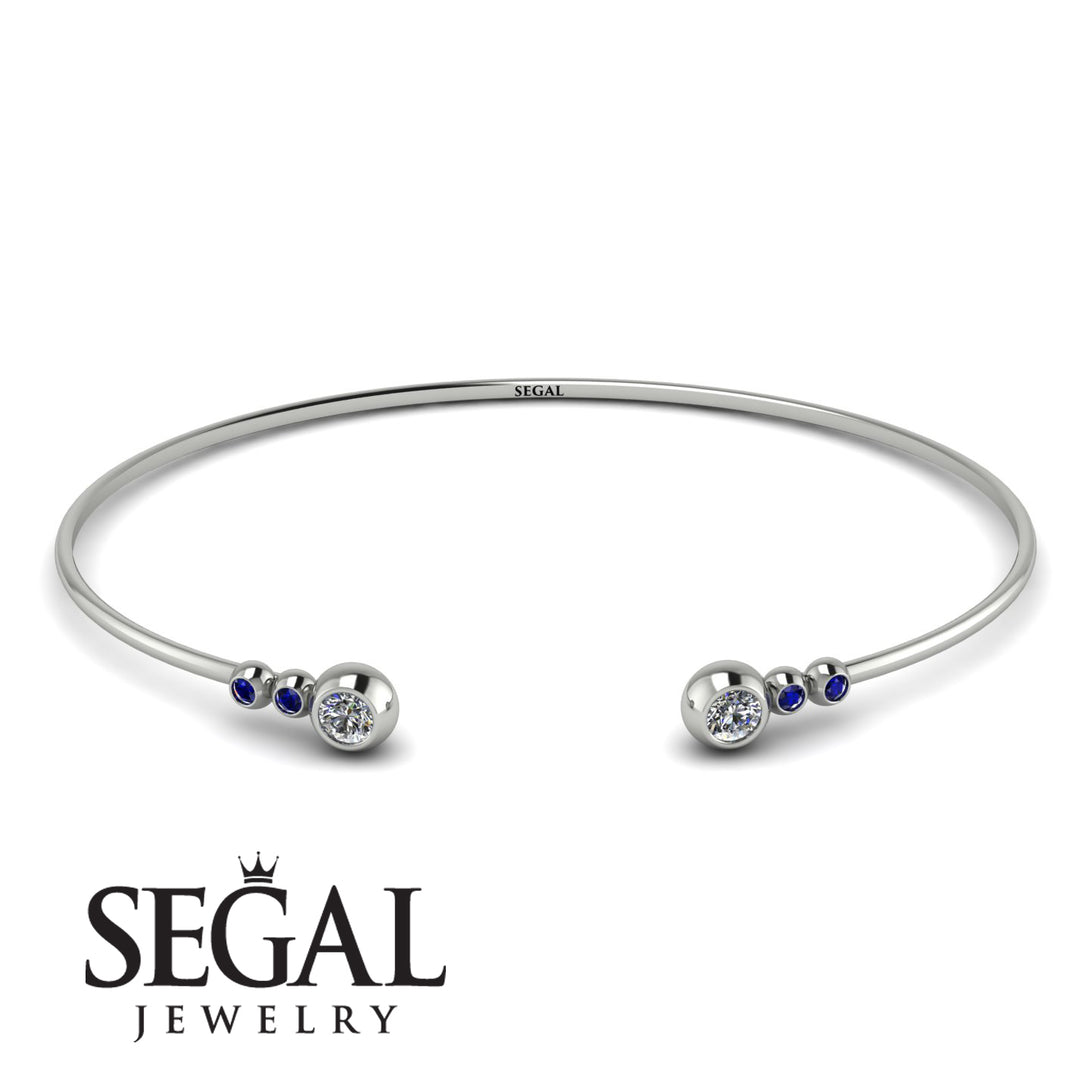 Geometric Bezel Diamond Bracelet - Josie No. 63