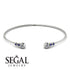 Geometric Bezel Diamond Bracelet - Josie No. 63