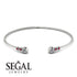 Geometric Bezel Diamond Bracelet - Josie No. 48