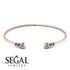 Geometric Bezel Diamond Bracelet - Josie No. 62