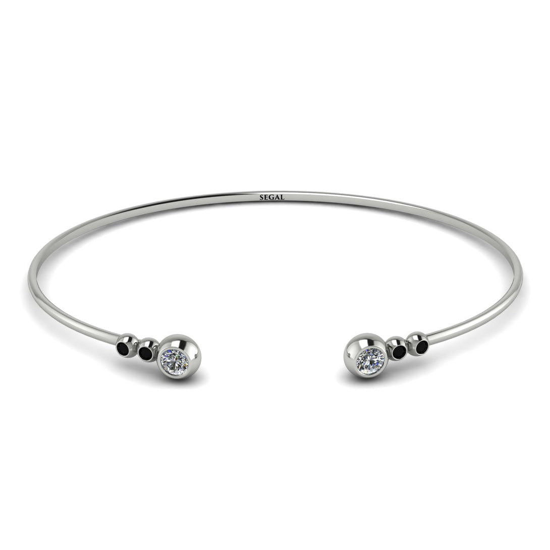 Geometric Bezel Diamond Bracelet - Josie No. 33