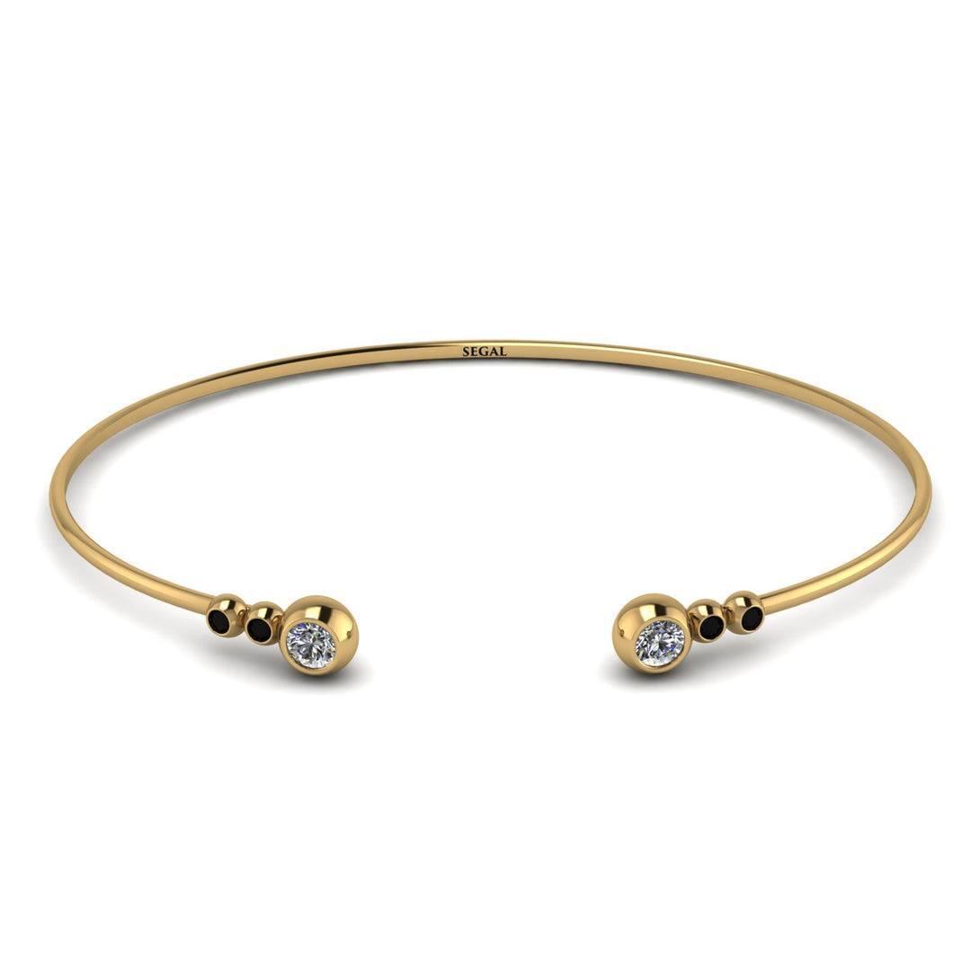 Geometric Bezel Diamond Bracelet - Josie No. 31