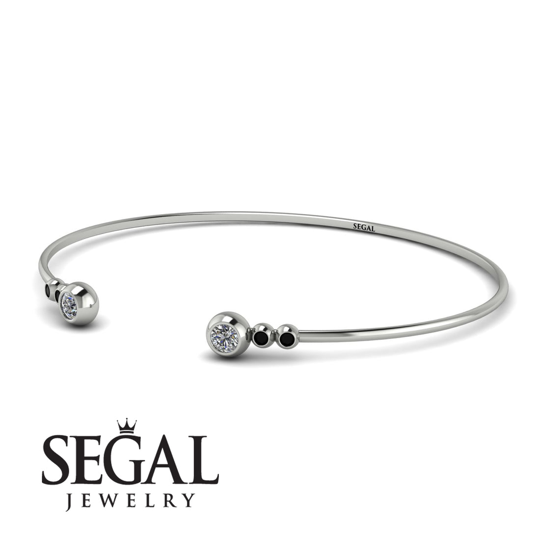Geometric Bezel Diamond Bracelet - Josie No. 33