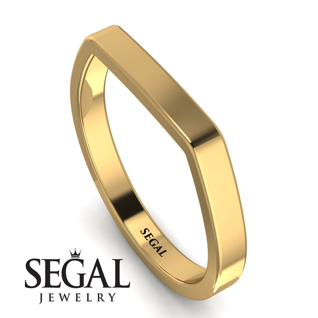Geometric Ring Yellow Gold - Ryleigh No. 1