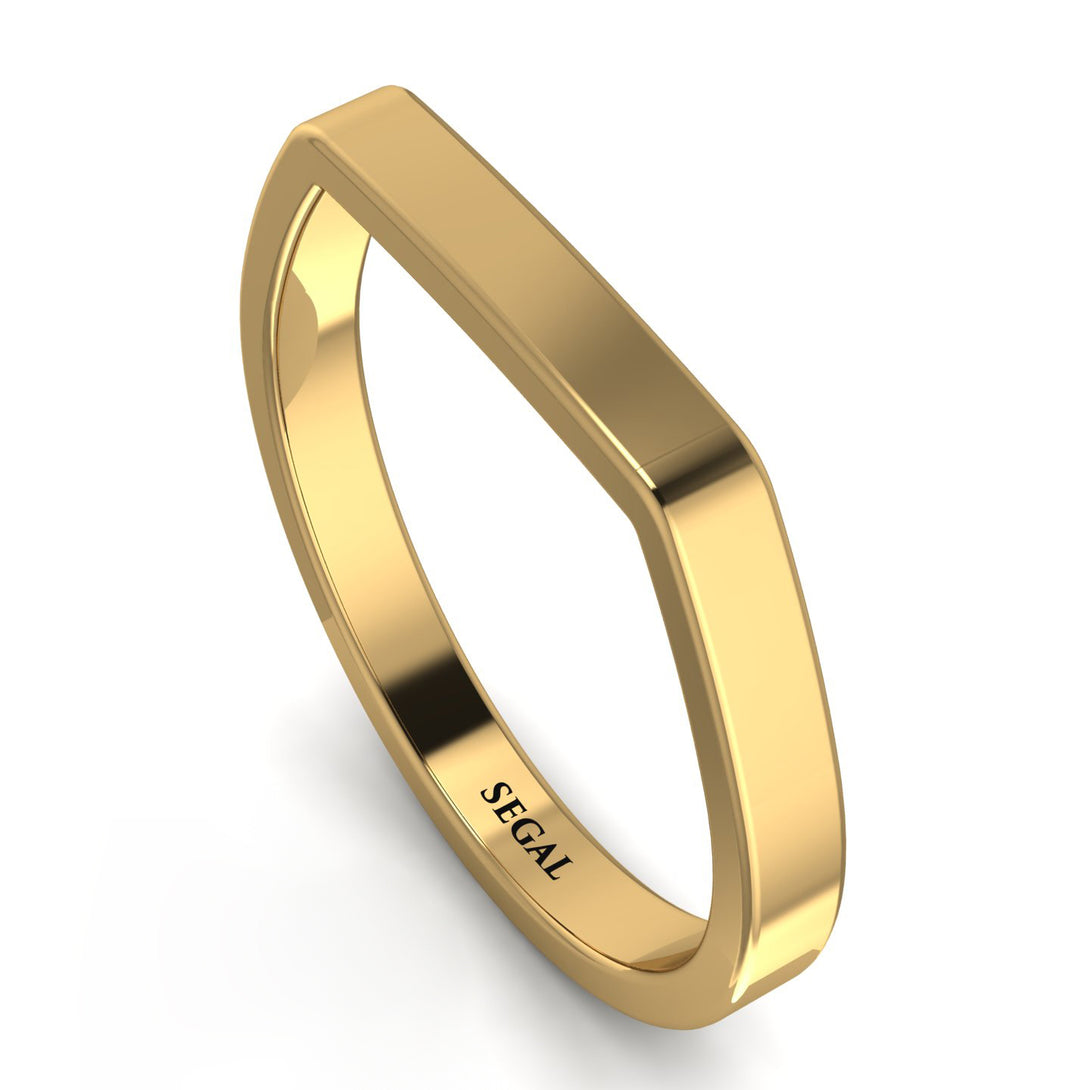 Geometric Ring Yellow Gold - Ryleigh No. 1