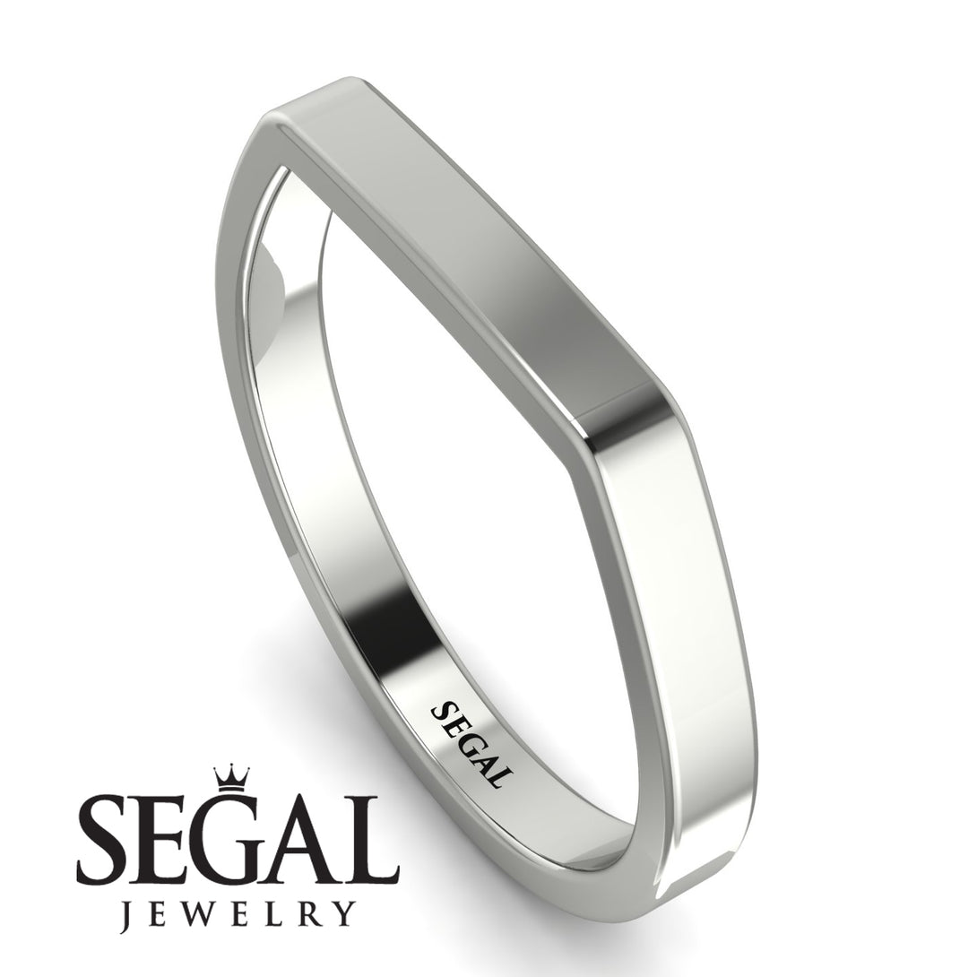 Geometric Ring White Gold - Ryleigh No. 3