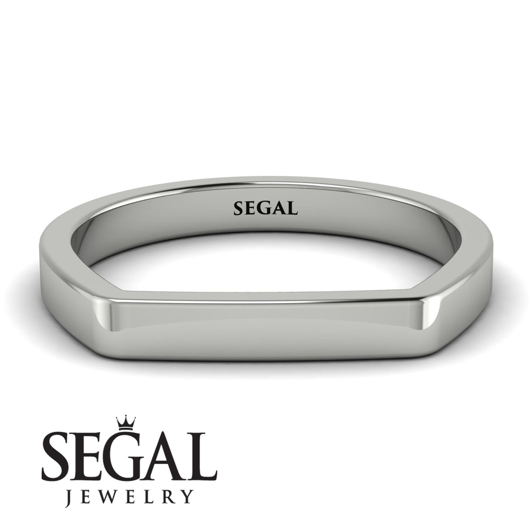 Geometric Ring White Gold - Ryleigh No. 3