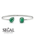 Geometric Pearl And Emerald Emerald Bracelet - Catherine No. 21 image 14