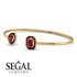 Geometric Pearl And Emerald Ruby Bracelet - Catherine No. 40 image 3