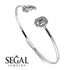 Geometric Pearl And Emerald Diamond Bracelet - Catherine No. 3 image 2