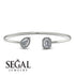Geometric Pearl And Emerald Diamond Bracelet - Catherine No. 3 image 14