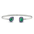 Geometric Pearl And Emerald Emerald Bracelet - Catherine No. 66