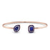 Geometric Pearl And Emerald Sapphire Bracelet - Catherine No. 74