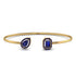 Geometric Pearl And Emerald Sapphire Bracelet - Catherine No. 73 image 1