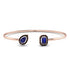 Geometric Pearl And Emerald Sapphire Bracelet - Catherine No. 44