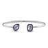 Geometric Pearl And Emerald Diamond Bracelet - Catherine No. 63