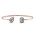 Geometric Pearl And Emerald Diamond Bracelet - Catherine No. 2
