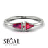 Geometrical Arrow Ruby Ring - Gracie No. 57