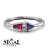 Geometrical Arrow Ruby Ring - Gracie No. 60
