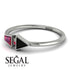 Geometrical Arrow Ruby Ring - Gracie No. 54