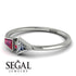 Geometrical Arrow Ruby Ring - Gracie No. 48