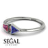Geometrical Arrow Ruby Ring - Gracie No. 60
