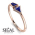 Geometrical Arrow Sapphire Ring - Gracie No. 74