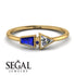 Geometrical Arrow Sapphire Ring - Gracie No. 61
