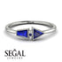 Geometrical Arrow Sapphire Ring - Gracie No. 75