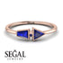 Geometrical Arrow Sapphire Ring - Gracie No. 74