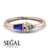 Geometrical Arrow Sapphire Ring - Gracie No. 62