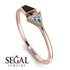 Geometrical Arrow Black Diamond Ring - Gracie No. 32 image 10
