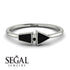 Geometrical Arrow Black Diamond Ring - Gracie No. 39