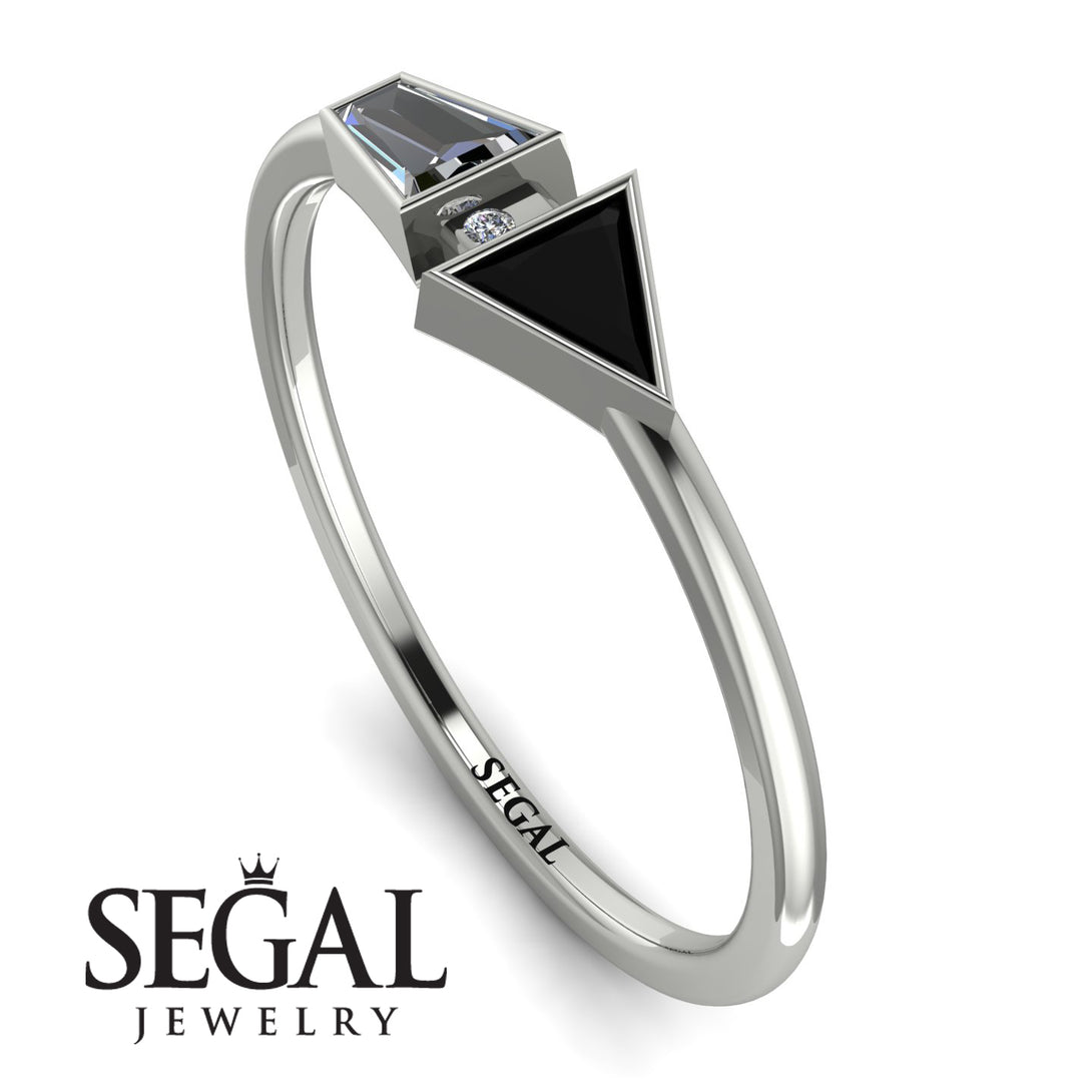Geometrical Arrow Diamond Ring - Gracie No. 9
