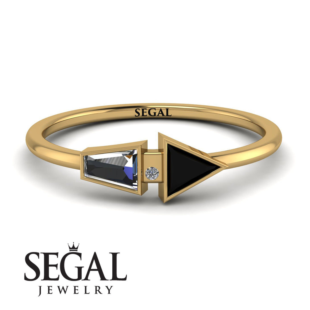 Geometrical Arrow Diamond Ring - Gracie No. 7
