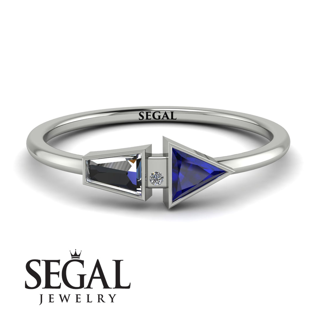 Geometrical Arrow Diamond Ring - Gracie No. 15