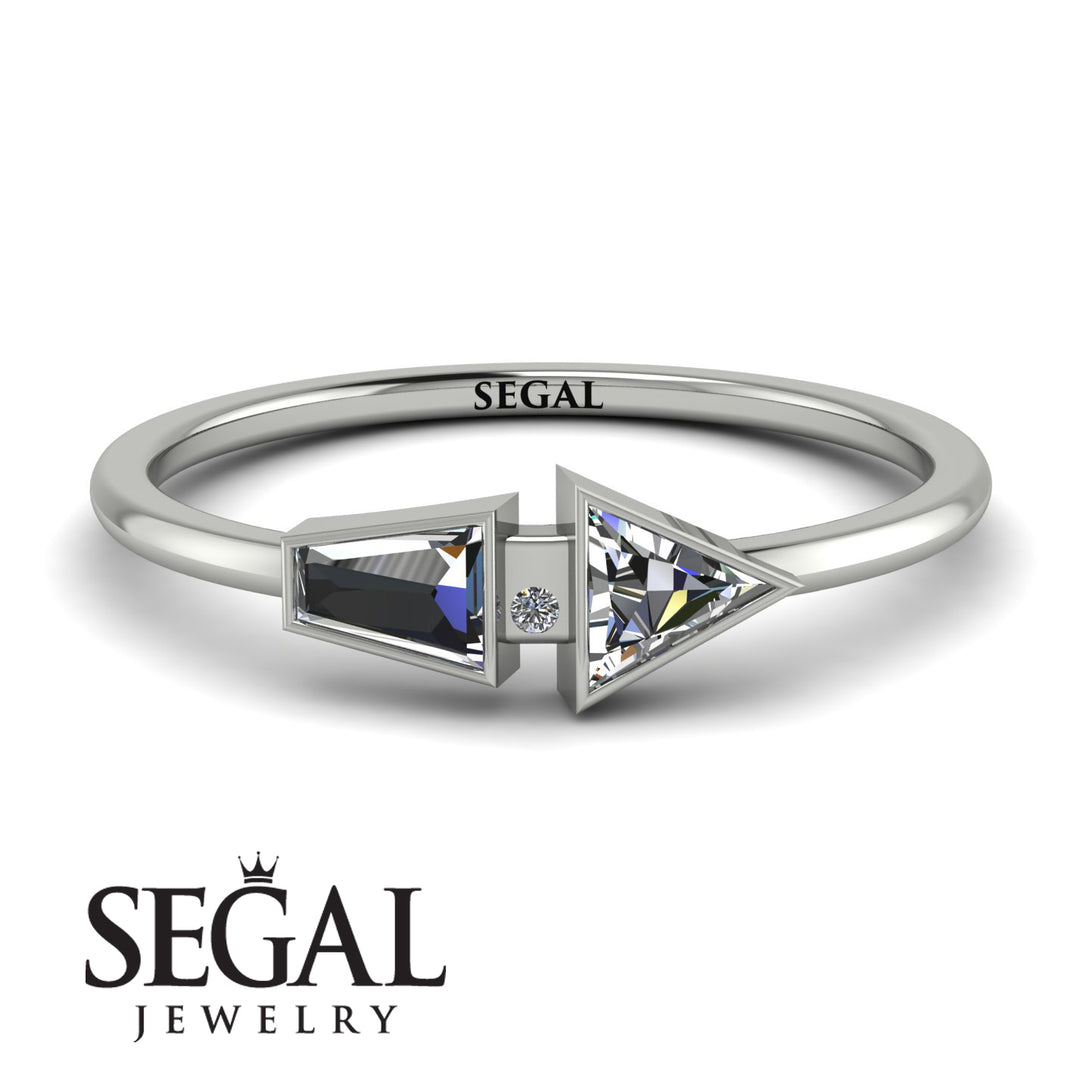 Geometrical Arrow Diamond Ring - Gracie No. 3