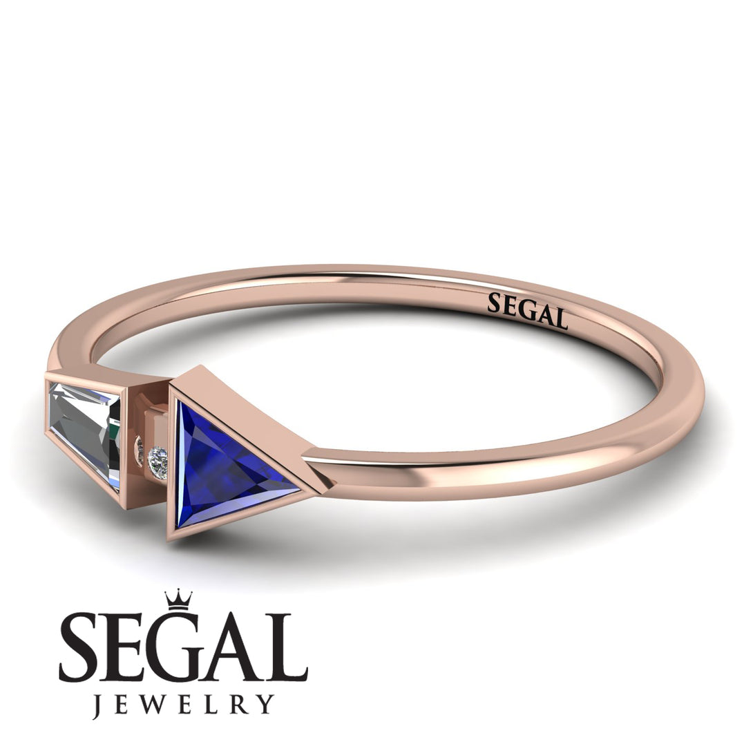 Geometrical Arrow Diamond Ring - Gracie No. 14