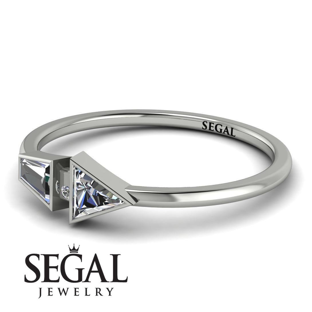Geometrical Arrow Diamond Ring - Gracie No. 3