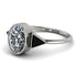 Geometrical Bezel Diamond Ring - Trinity No. 9