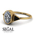 Geometrical Bezel Diamond Ring - Trinity No. 7