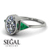 Geometrical Bezel Diamond Ring - Trinity No. 6