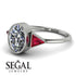 Geometrical Bezel Diamond Ring - Trinity No. 12