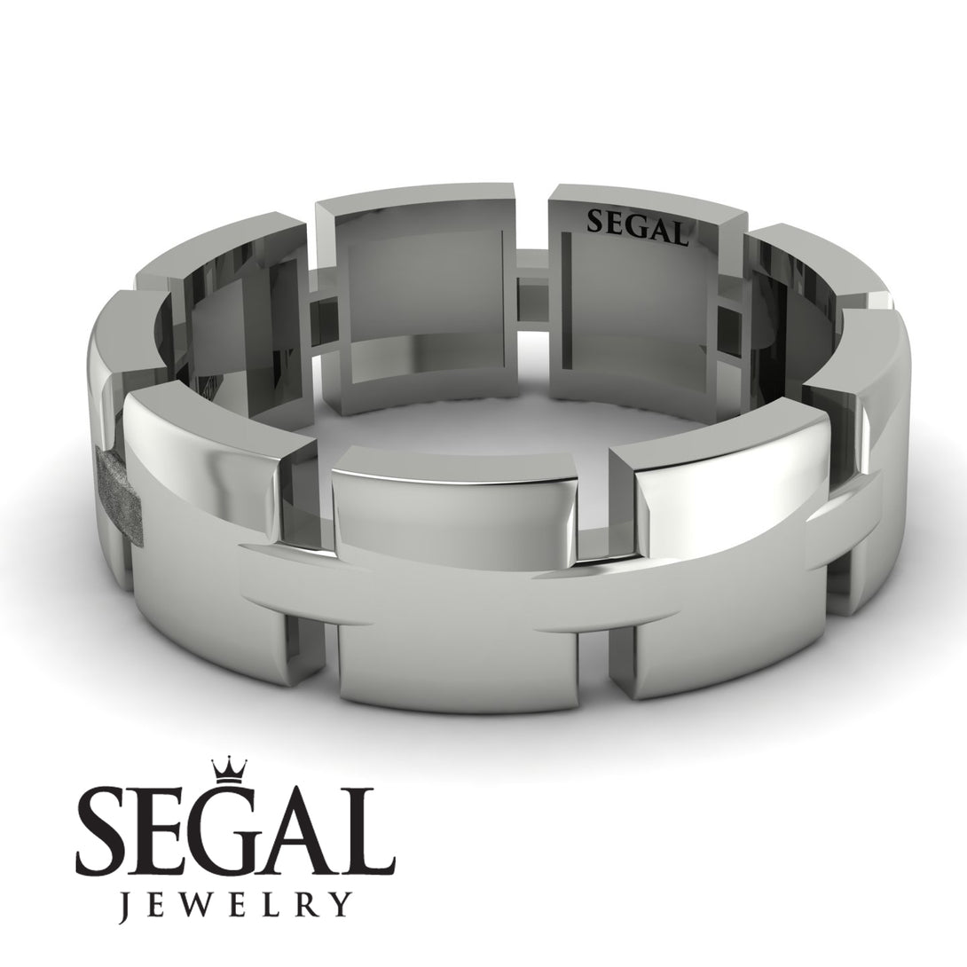 Geometrical Wedding Ring - Jackson No. 3