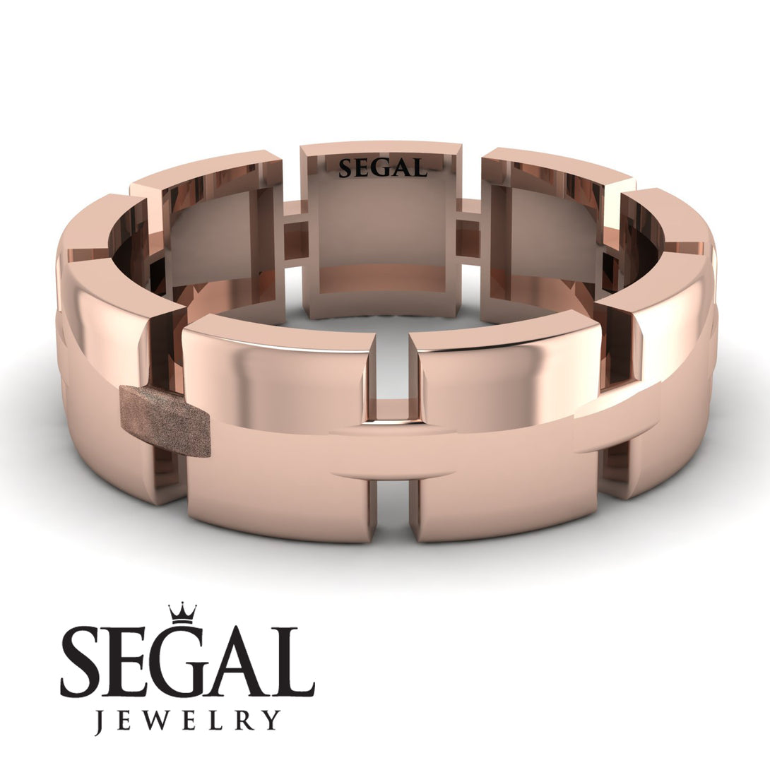 Geometrical Wedding Ring - Jackson No. 2